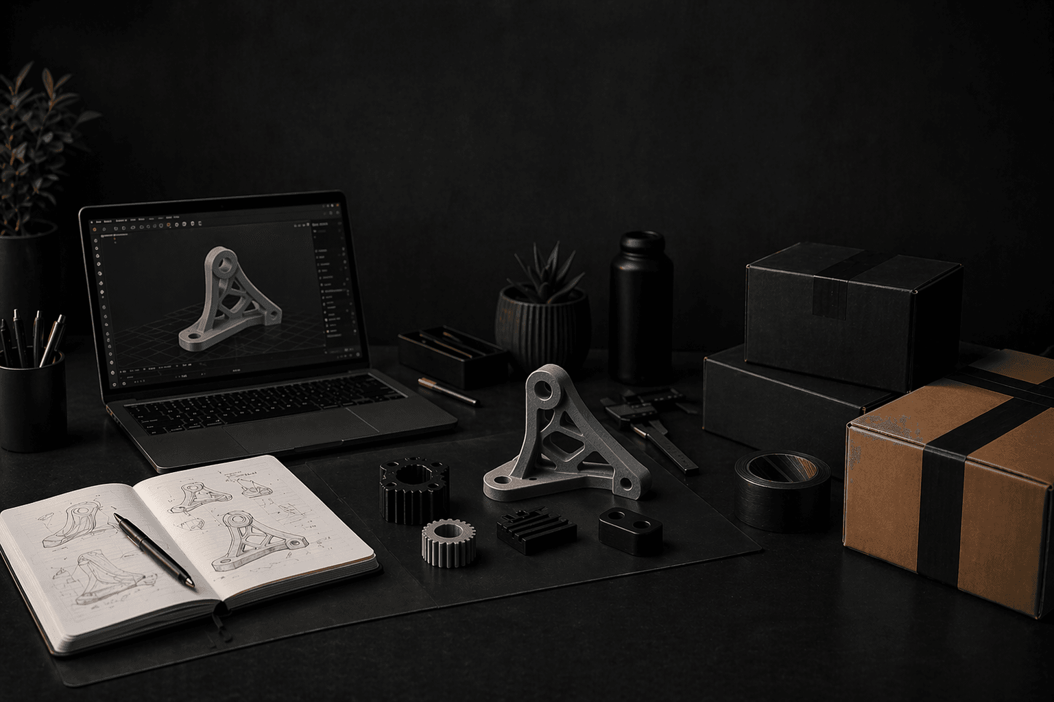How it works - EGY3D process visualization showing the path from idea to delivery.